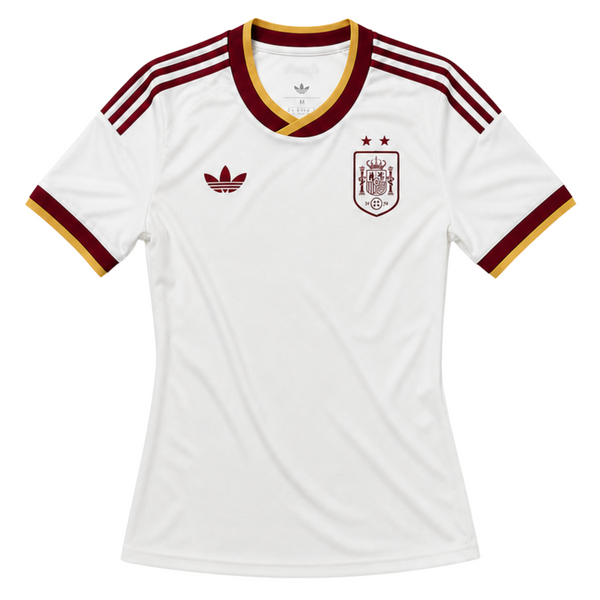 2 STARS Spain Away Women Jersey 2026 — World Cup 2026 Champions