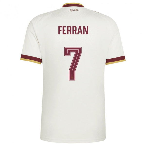 2 STARS Spain Away Jersey 2026 - #7 FERRAN