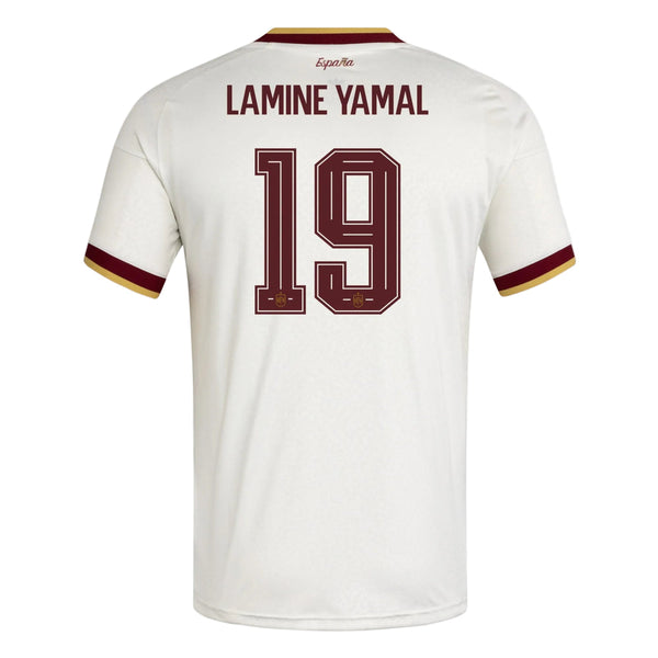 2 STARS Spain Away Jersey 2026 - #19 LAMINE YAMAL